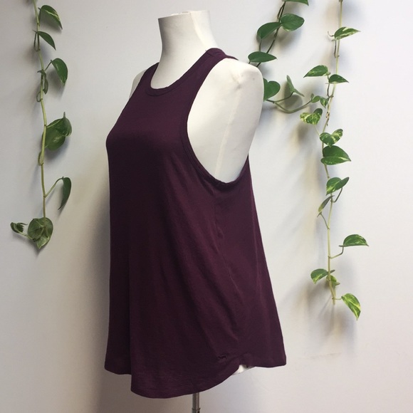 Victoria’s Secret PINK Racer Back Tank Top Purple - Picture 1 of 7